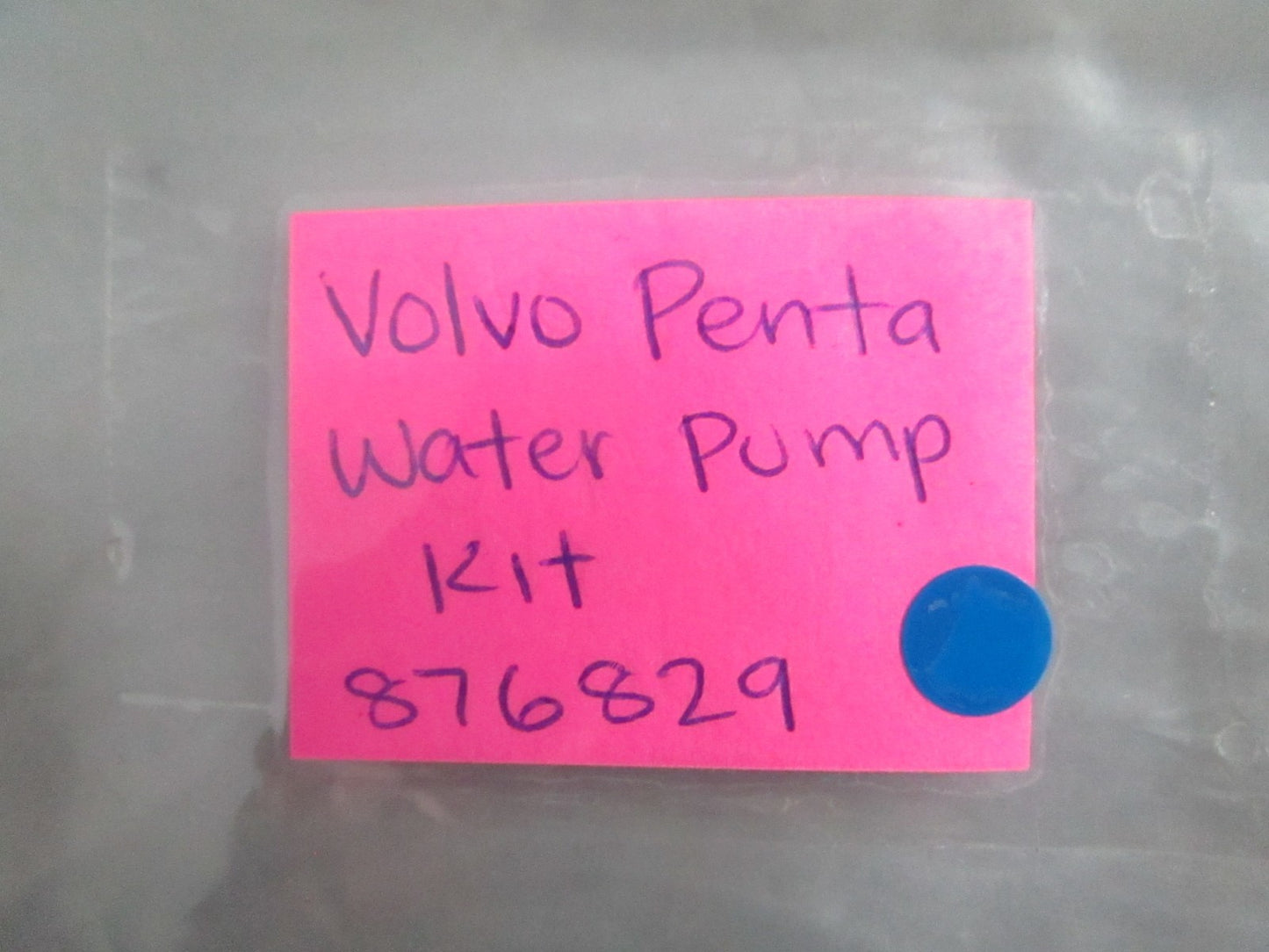 NEW OEM 876829 Volvo Penta Water Pump Kit 0820