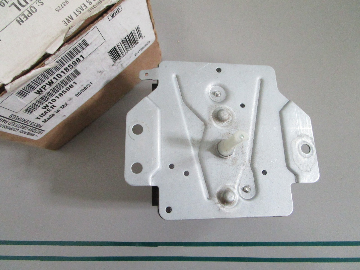 NEW OEM W10185981 Whirlpool Dryer Timer 0820