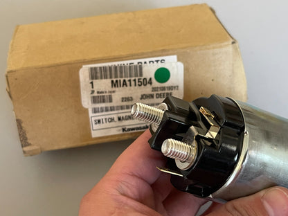John Deere MIA11504 NEW OEM Starter Solenoid 12V X300 X500 X700 ZTrak LX 0720
