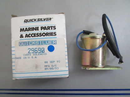 *NEW OEM* 0820 Mercury Quicksilver Choke Solenoid 29690