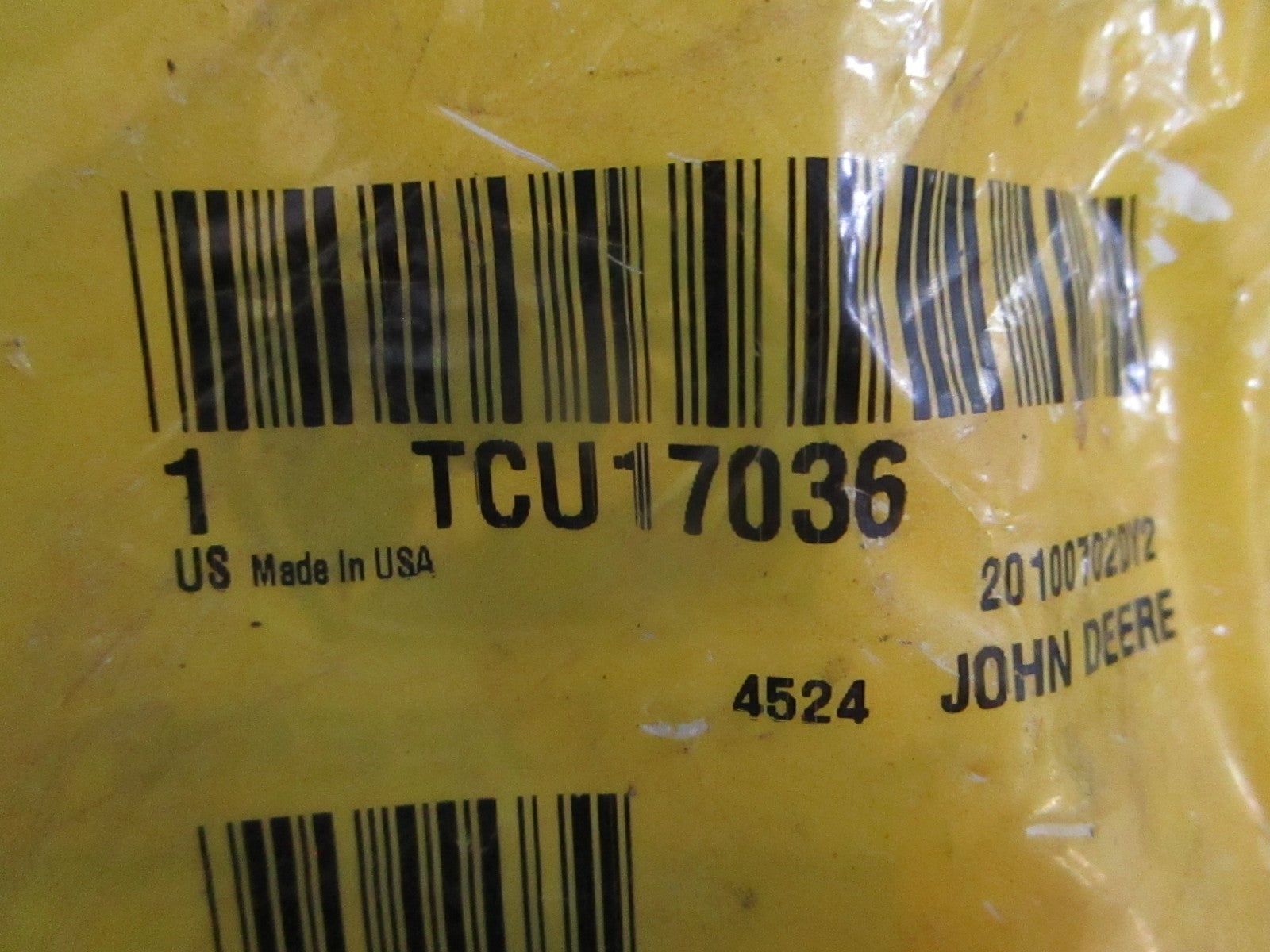NEW OEM TCU17036 John Deere Spacer 0820