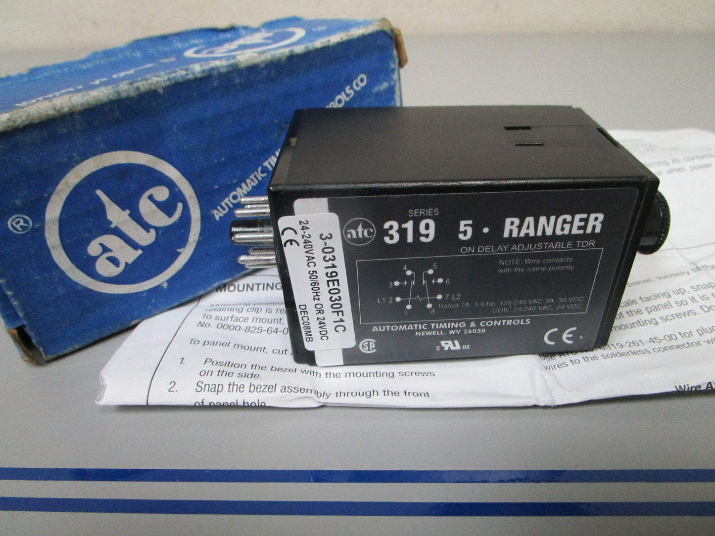 NEW OEM 3-0319E030F1C ATC Time Delay Relay 0720
