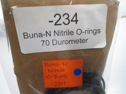 *NEW* (LOT OF 10) 0810 Buna-N Nitrile O-Ring -234