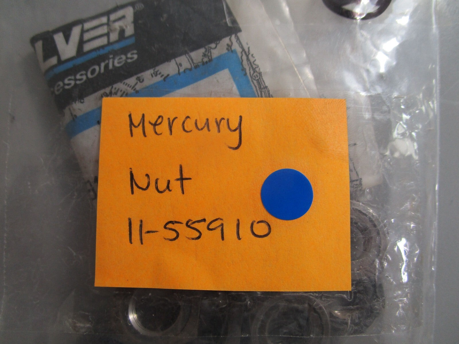 *NEW OEM* (LOT OF 4) 0770 Mercury Quicksilver Nut 11-55910