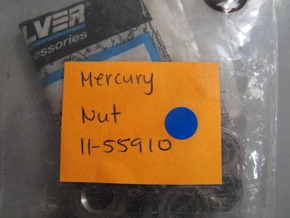 *NEW OEM* (LOT OF 4) 0770 Mercury Quicksilver Nut 11-55910