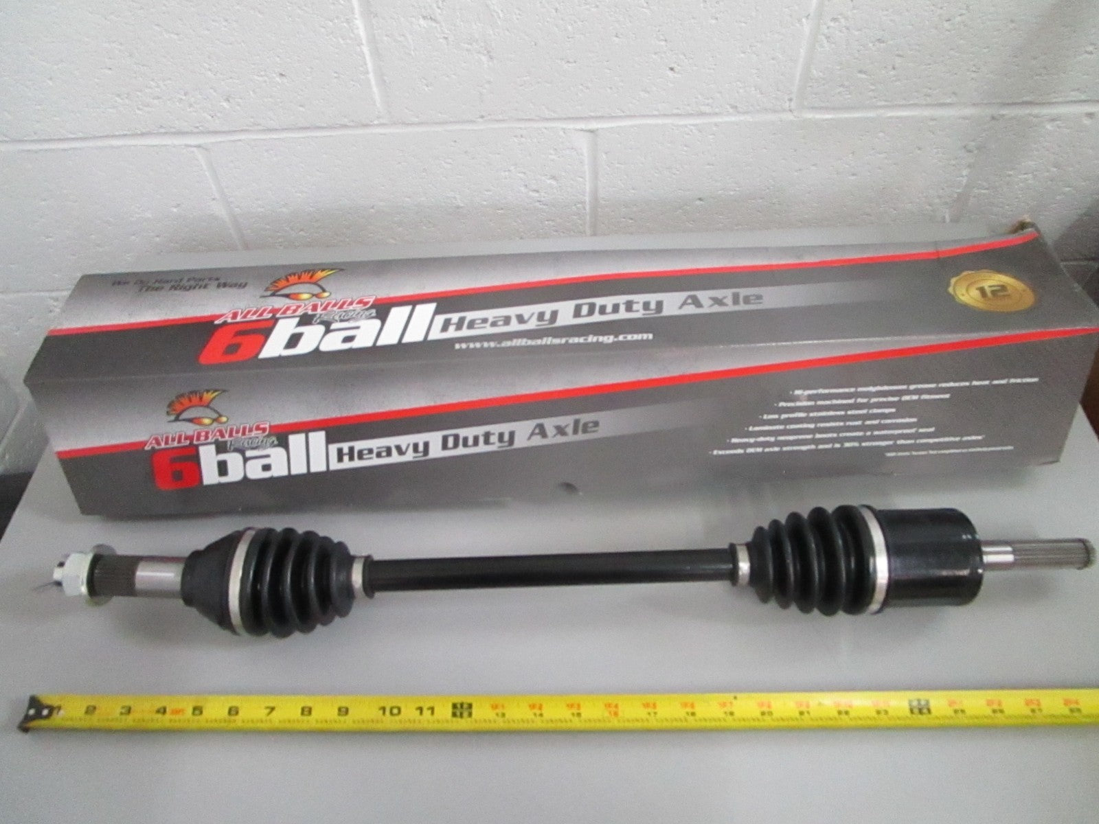All Balls NEW AB6-CA-8-125 Can-Am Defender 6 Ball HD Front Axle NOS Part 0820