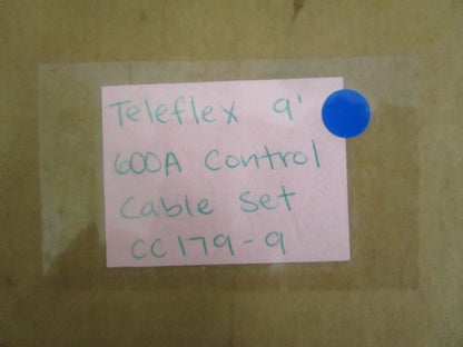 NEW OEM CC17909 CC179-09 Teleflex 9' 600A Control Cable Set 0820