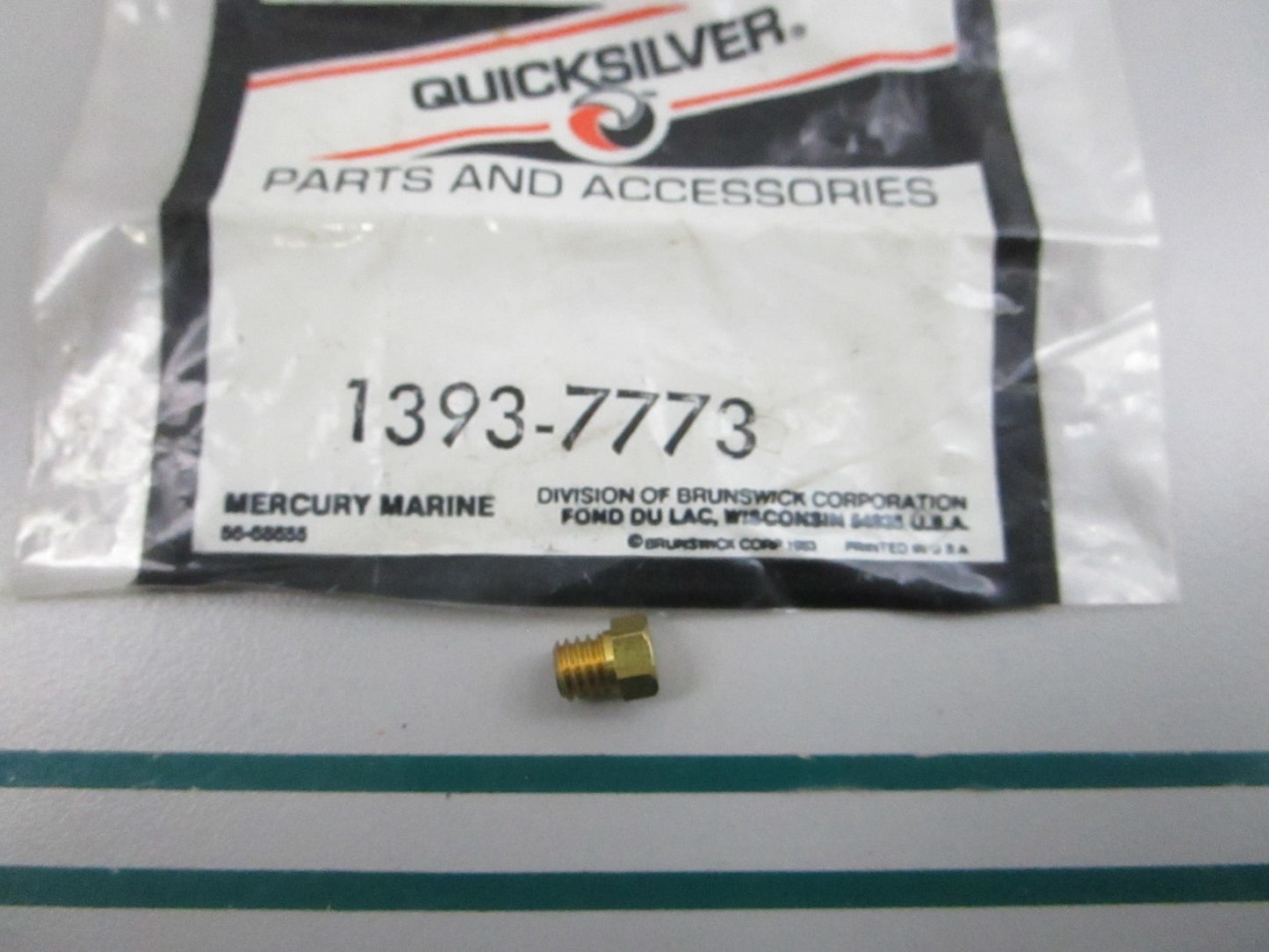 NEW OEM 1393-7773 Mercury Quicksilver #150 Main Jet 0810