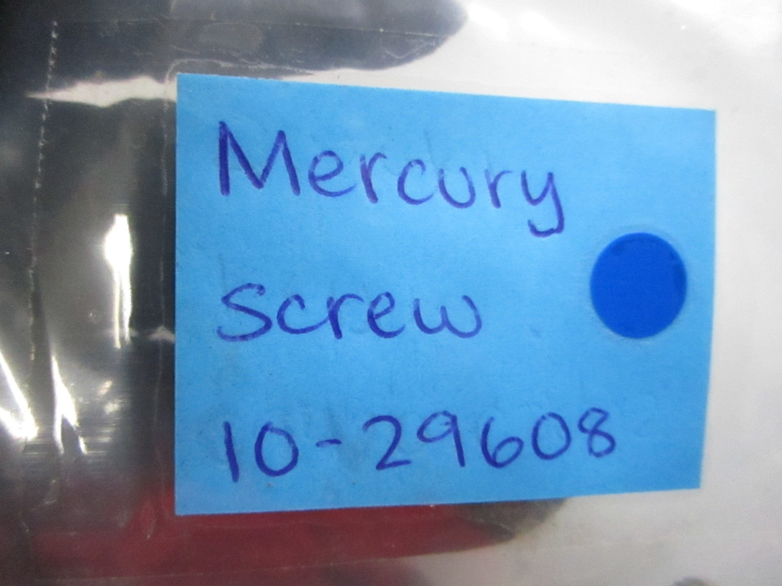 NEW OEM (LOT OF 4) 10-29608 Mercury Quicksilver Screw 0810