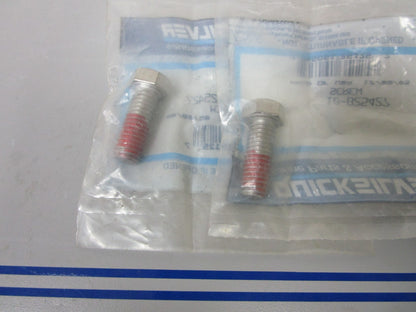 *NEW OEM* (LOT OF 2) 0720 Mercury Quicksilver Screw 10-825427