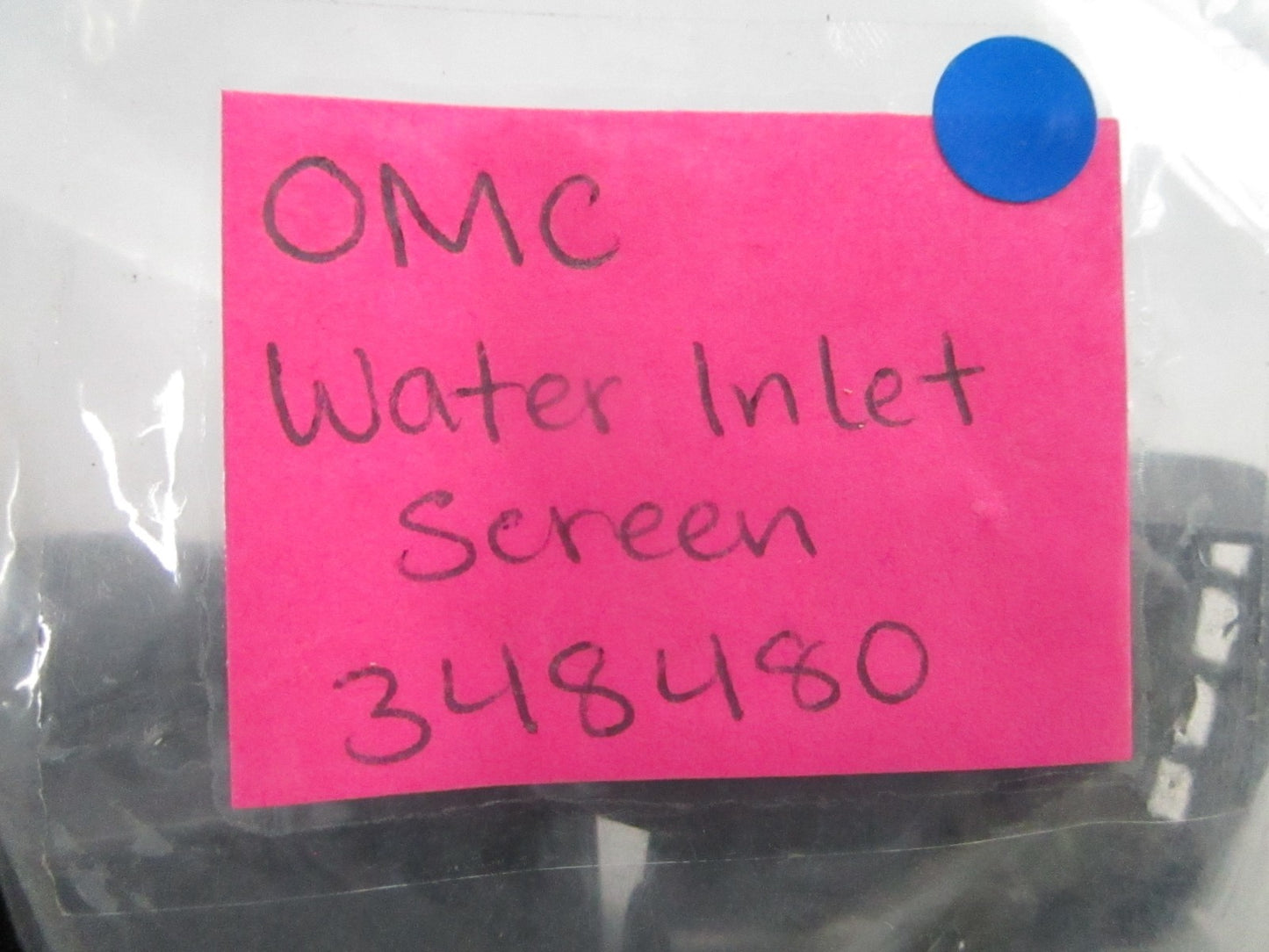 *NEW OEM* 0810 OMC Johnson Evinrude Water Inlet Screen 348480 0348480