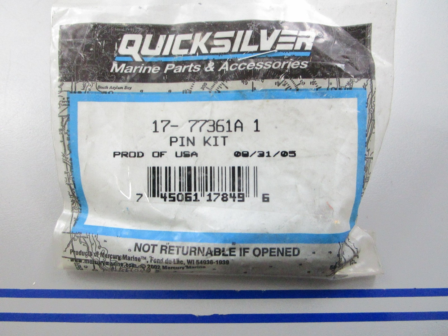 *NEW OEM* 0810 Mercury Quicksilver Pin Kit 17-77361A 1