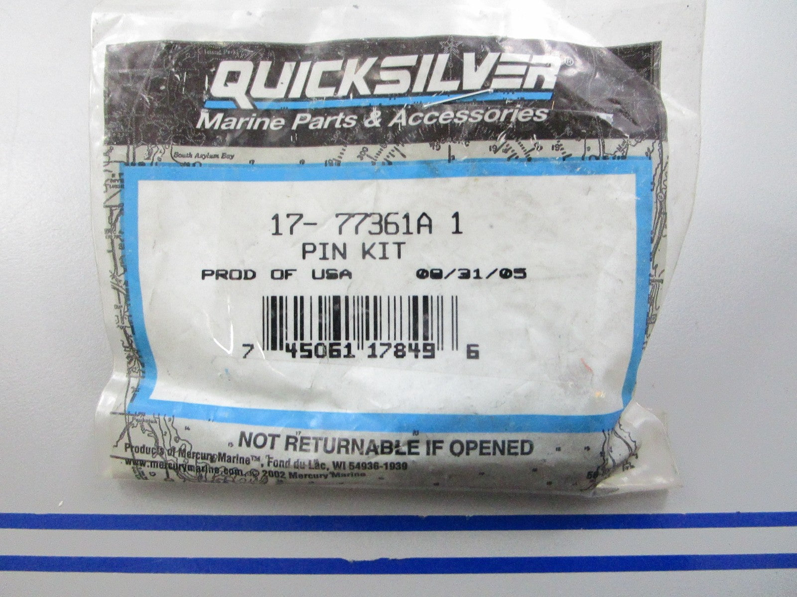 *NEW OEM* 0810 Mercury Quicksilver Pin Kit 17-77361A 1