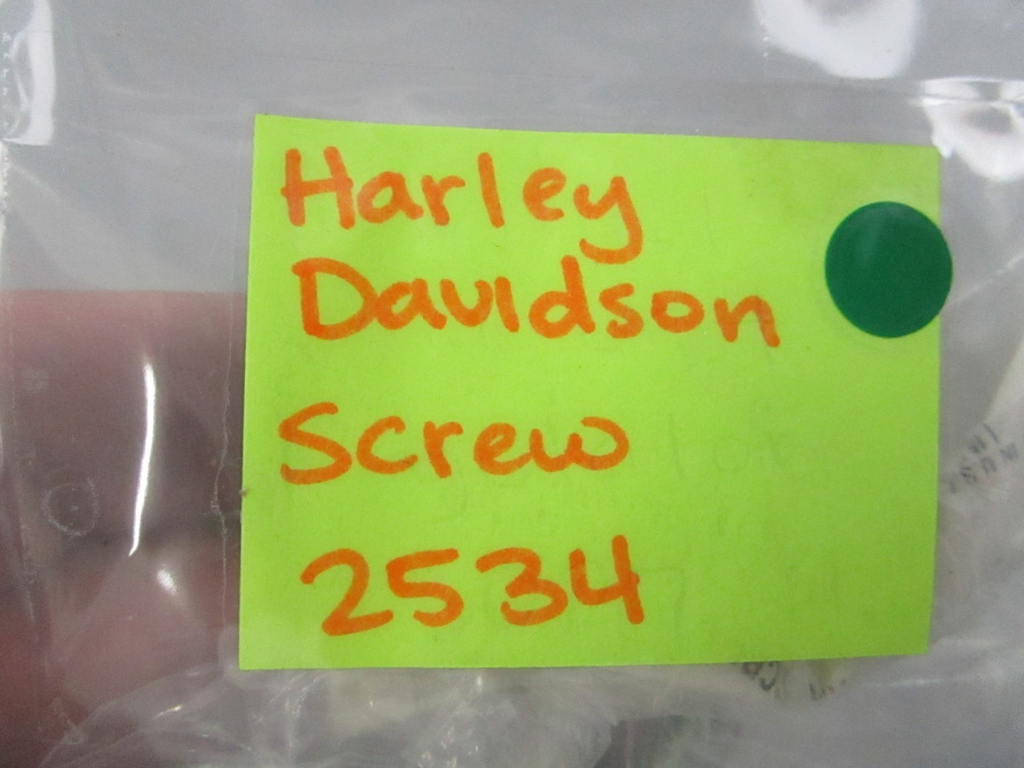 NEW OEM (LOT OF 4) 2534 Harley Davidson Screw 0810