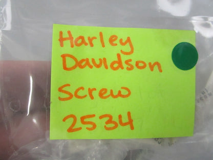 NEW OEM (LOT OF 4) 2534 Harley Davidson Screw 0810