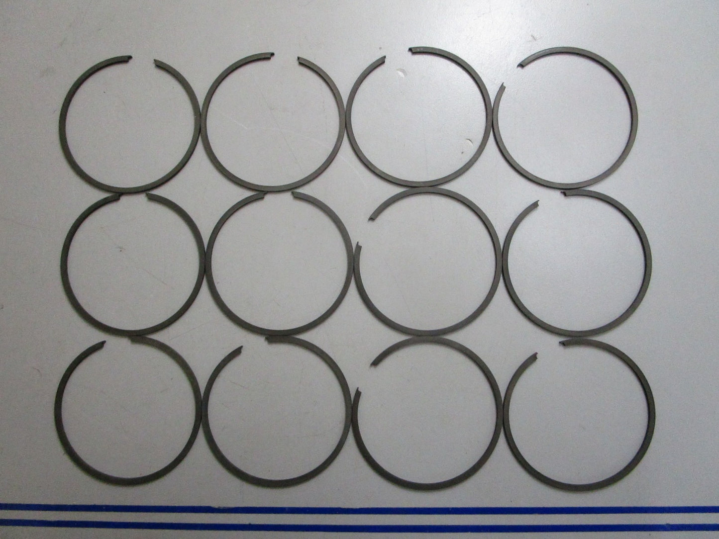 *NEW OEM* 0820 Mercury Quicksilver 12 Piston Ring Set 39-12810A12