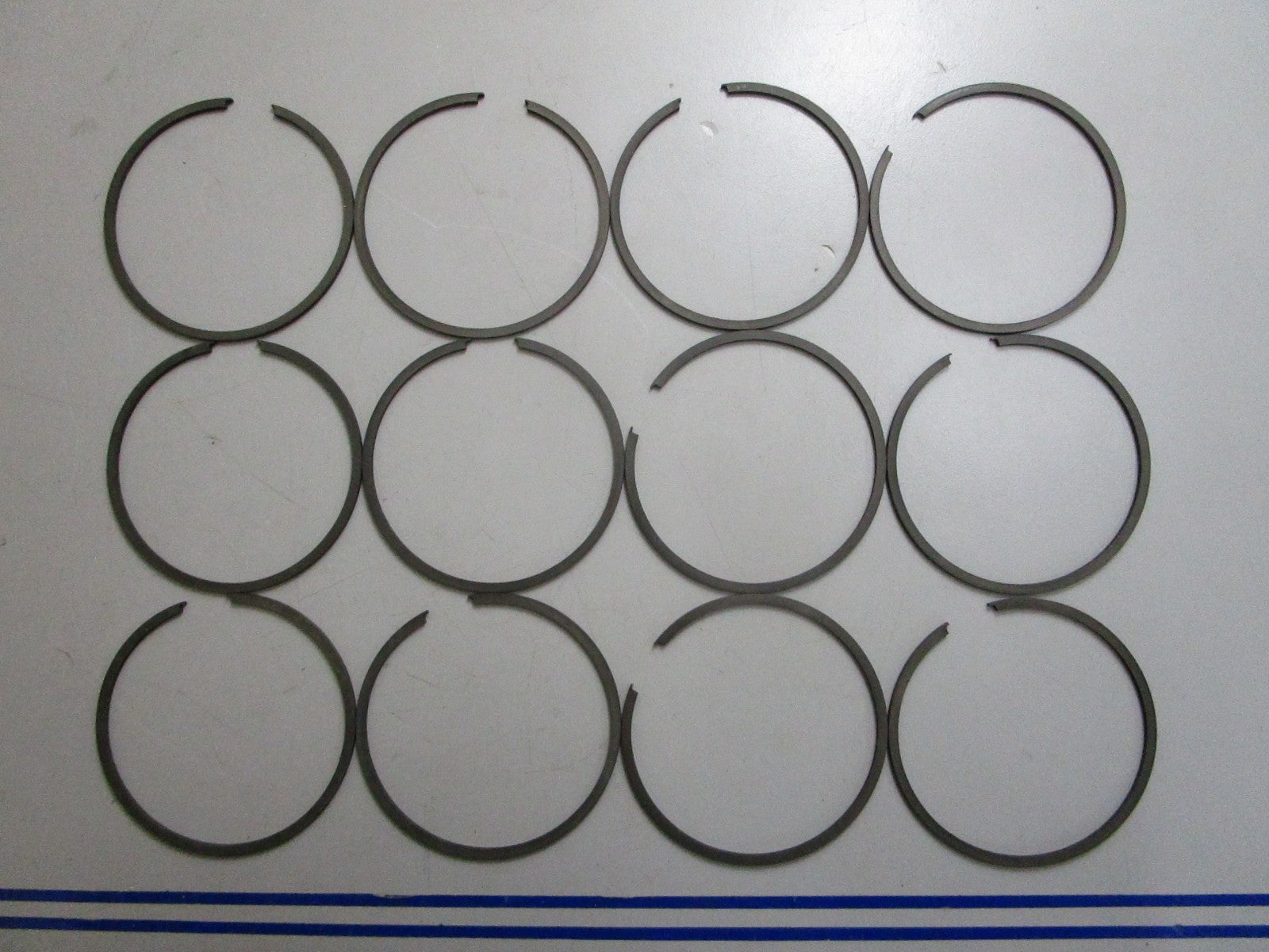 *NEW OEM* 0820 Mercury Quicksilver 12 Piston Ring Set 39-12810A12