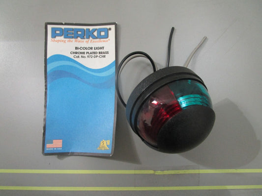 *NEW* 0810 Perko Bi-Color Light Chrome Plated Brass 972-DP-CHR