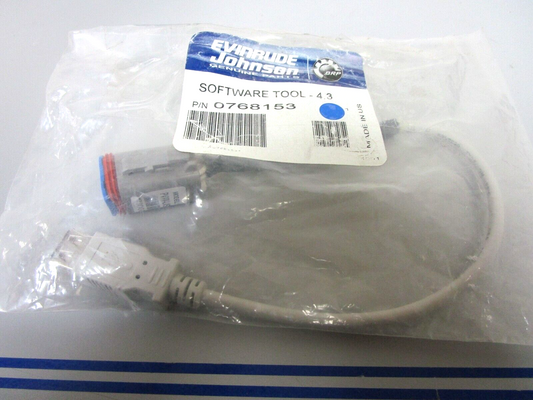 *NEW OEM* 0720 OMC Johnson Evinrude 4.3L Software Tool Harness 768153 0768153