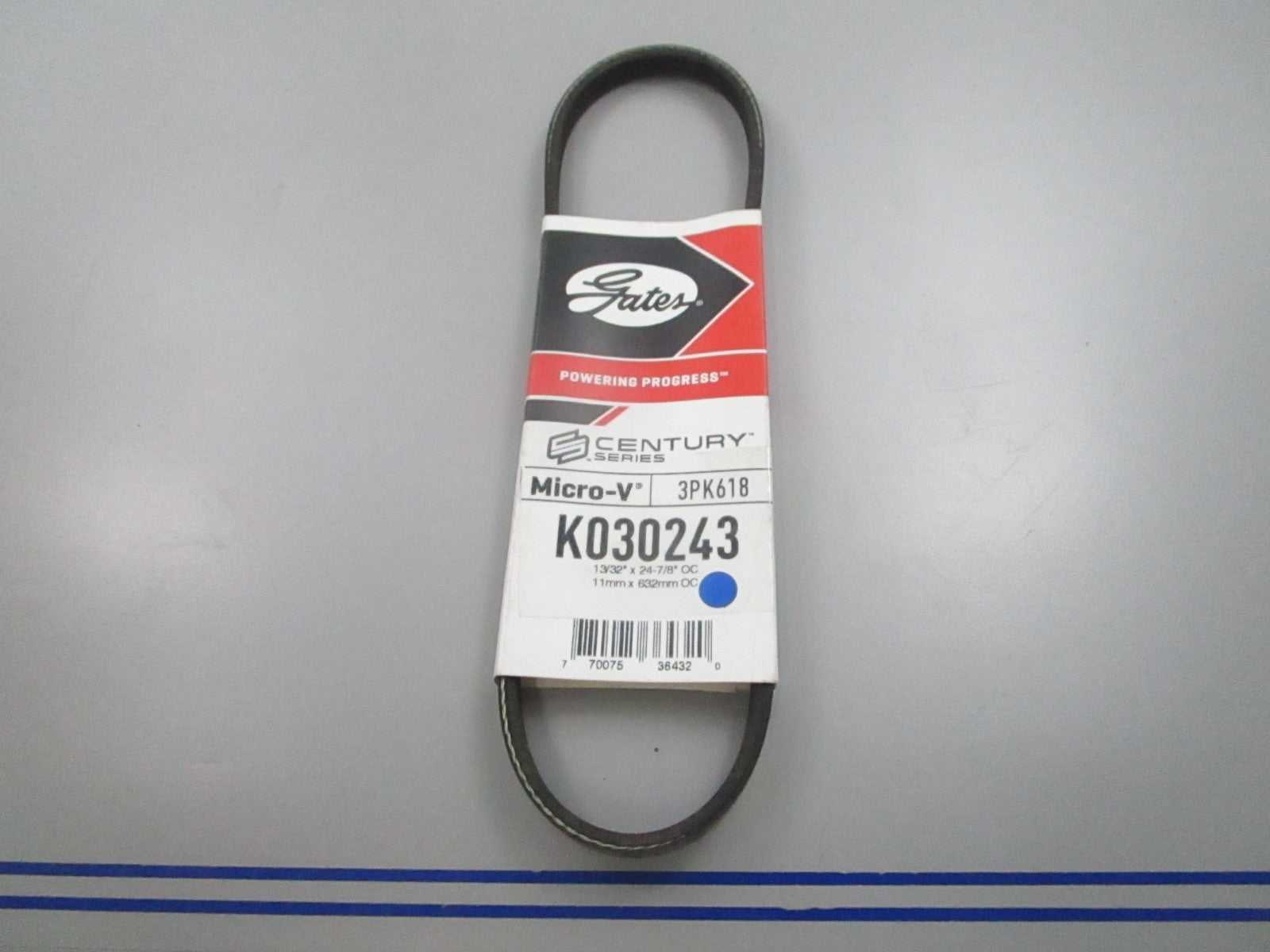 NEW K030243 Gates Micro-V Serpentine Belt 0810