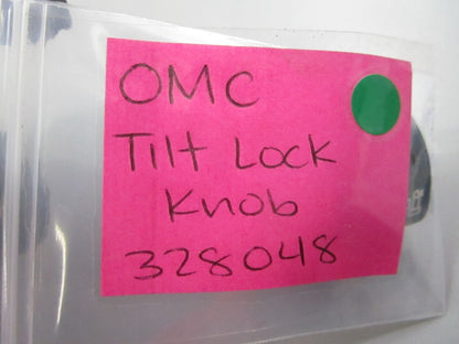 NEW OEM 328048 0328048 OMC Johnson Evinrude Tilt Lock Knob 0810