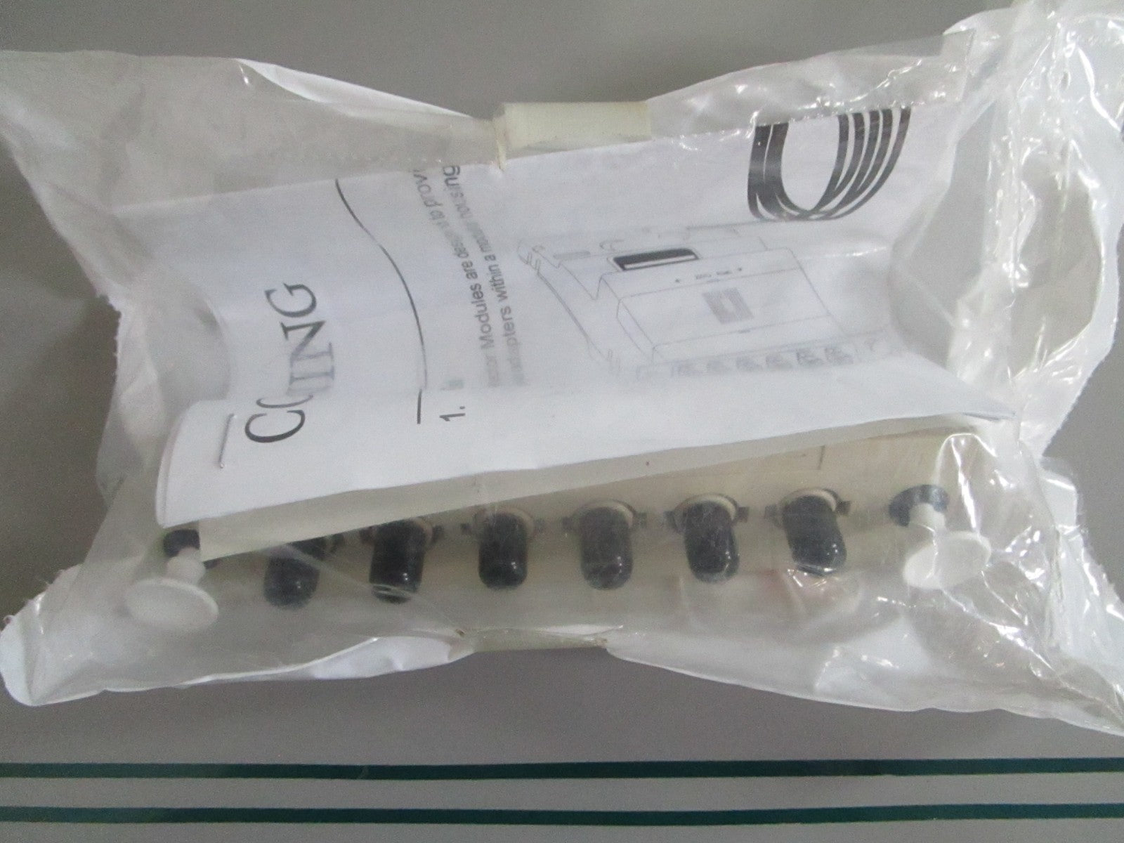 Corning FDC-CP1P-06-25 FDC 6-Port ST Multimode MM Fiber Panel NEW OEM 0820