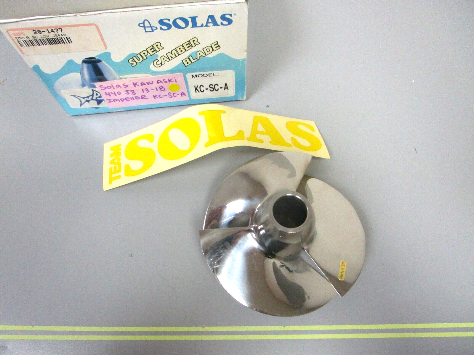 *NEW* 0720 Solas Kawasaki 440 JS 13-18 Impeller KC-SC-A
