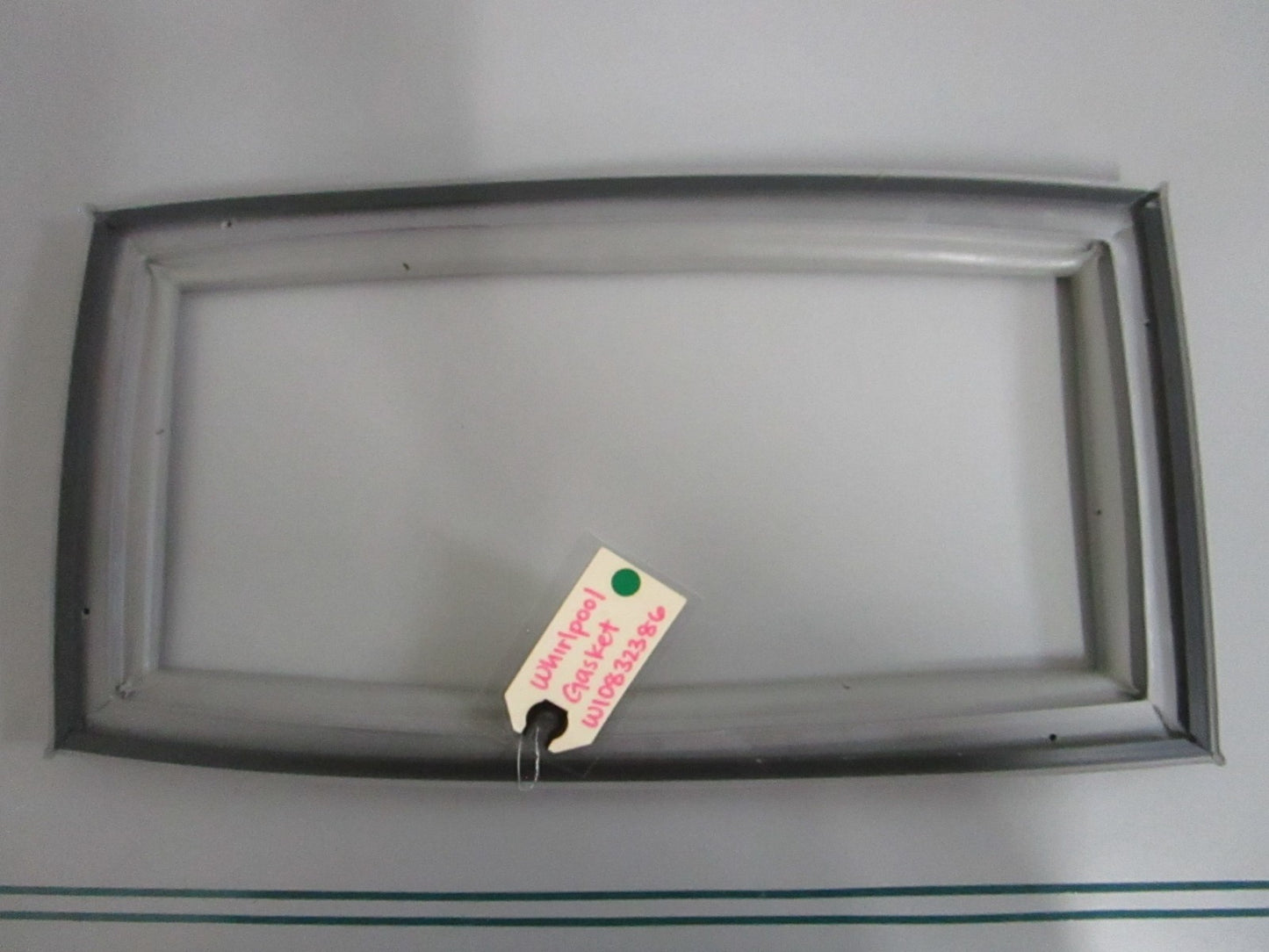 Whirlpool W10832386 Refrigerator Pantry Drawer Gasket Gray NEW OEM 0820