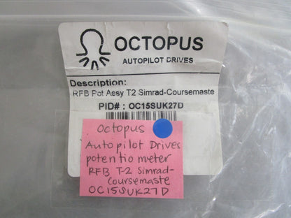 *NEW* 0820 Octopus Autopilot Drives Rudder Potentiometer Module OC15SUK27D
