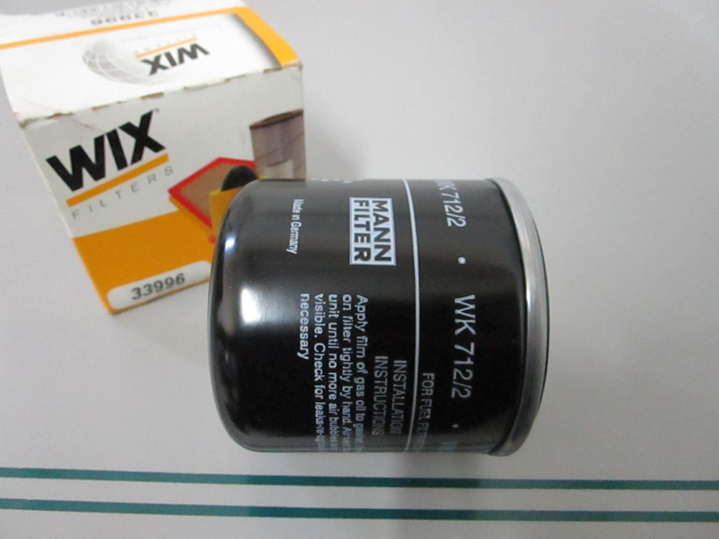 NEW 33996 WIX Fuel Filter 0810