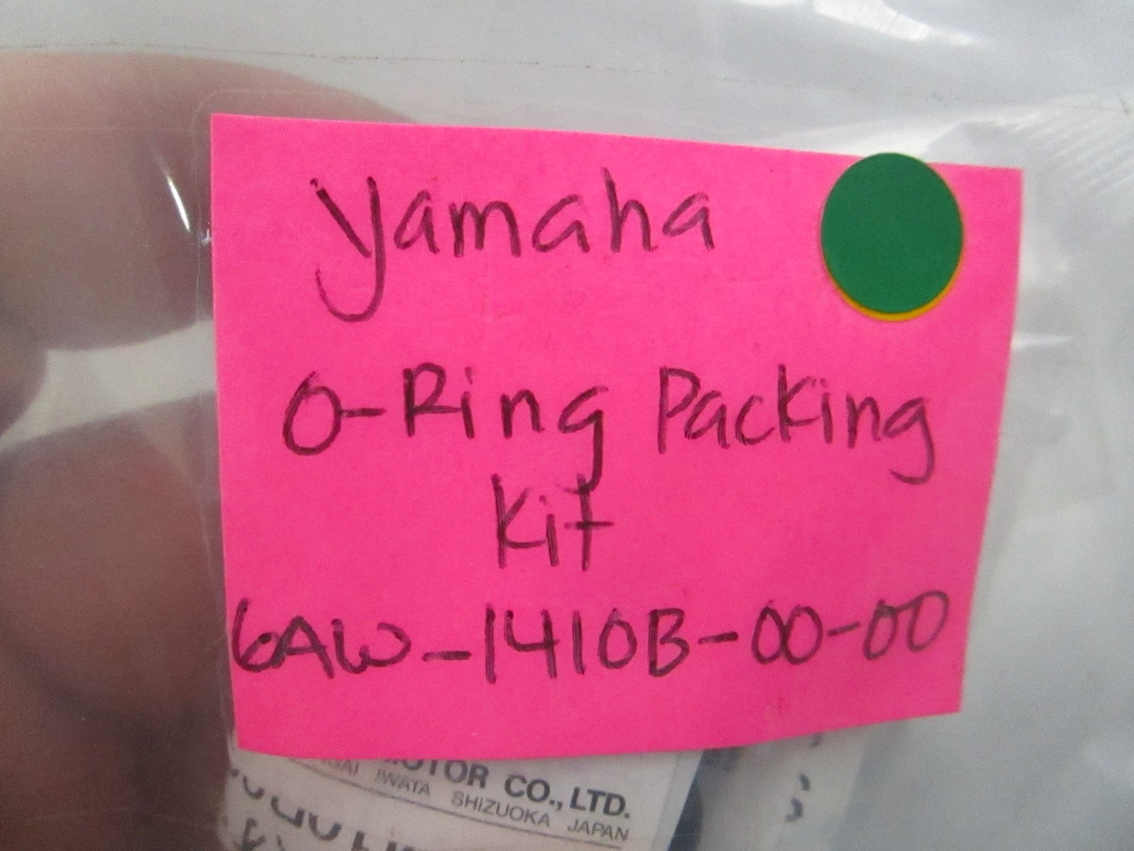NEW OEM 6AW-1410B-00-00 Yamaha O-Ring Packing Kit 0810