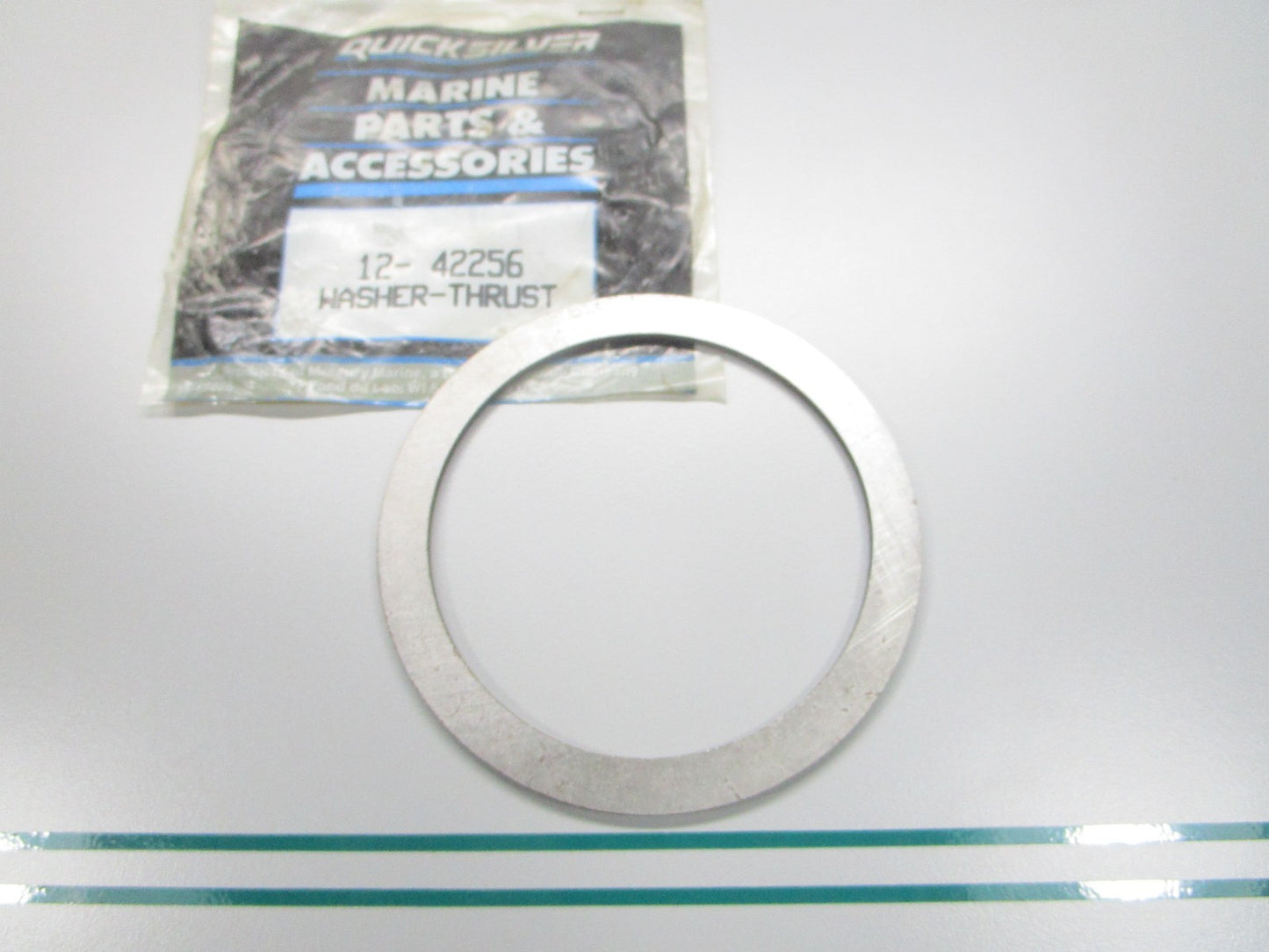 NEW OEM 12-42256 Mercury Quicksilver Tab Washer 0810