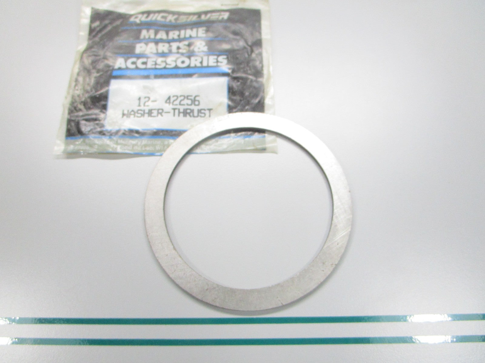 NEW OEM 12-42256 Mercury Quicksilver Tab Washer 0810