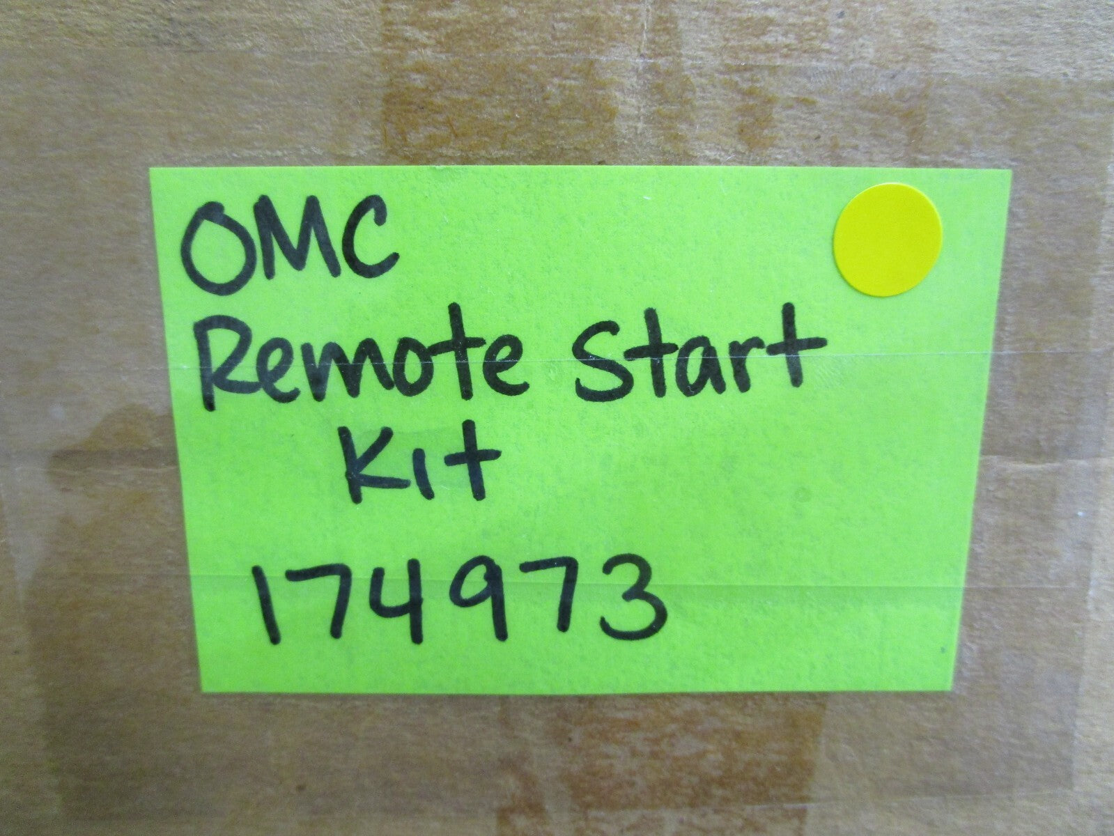 *NEW OEM* 0820 OMC Johnson Evinrude Remote Start Kir 174973 0174973