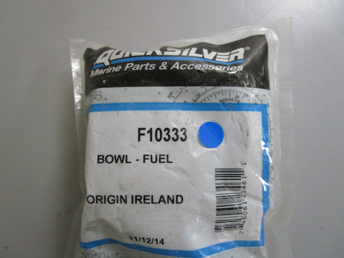 *NEW OEM* 0810 Mercury Quicksilver Fuel Bowl F10333