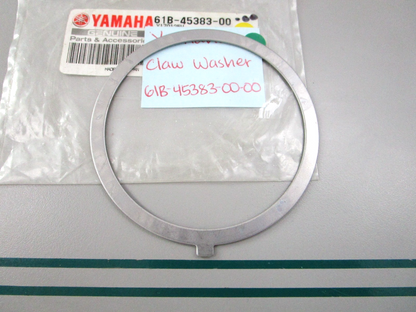 NEW OEM 61B-45383-00-00 Yamaha Claw Washer 0810