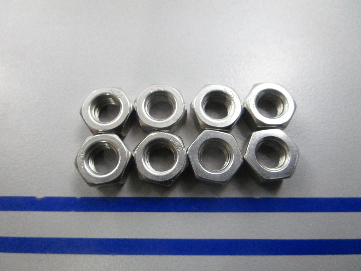 NEW OEM (LOT OF 8) 930103-0600 Tohatsu Nut 0810