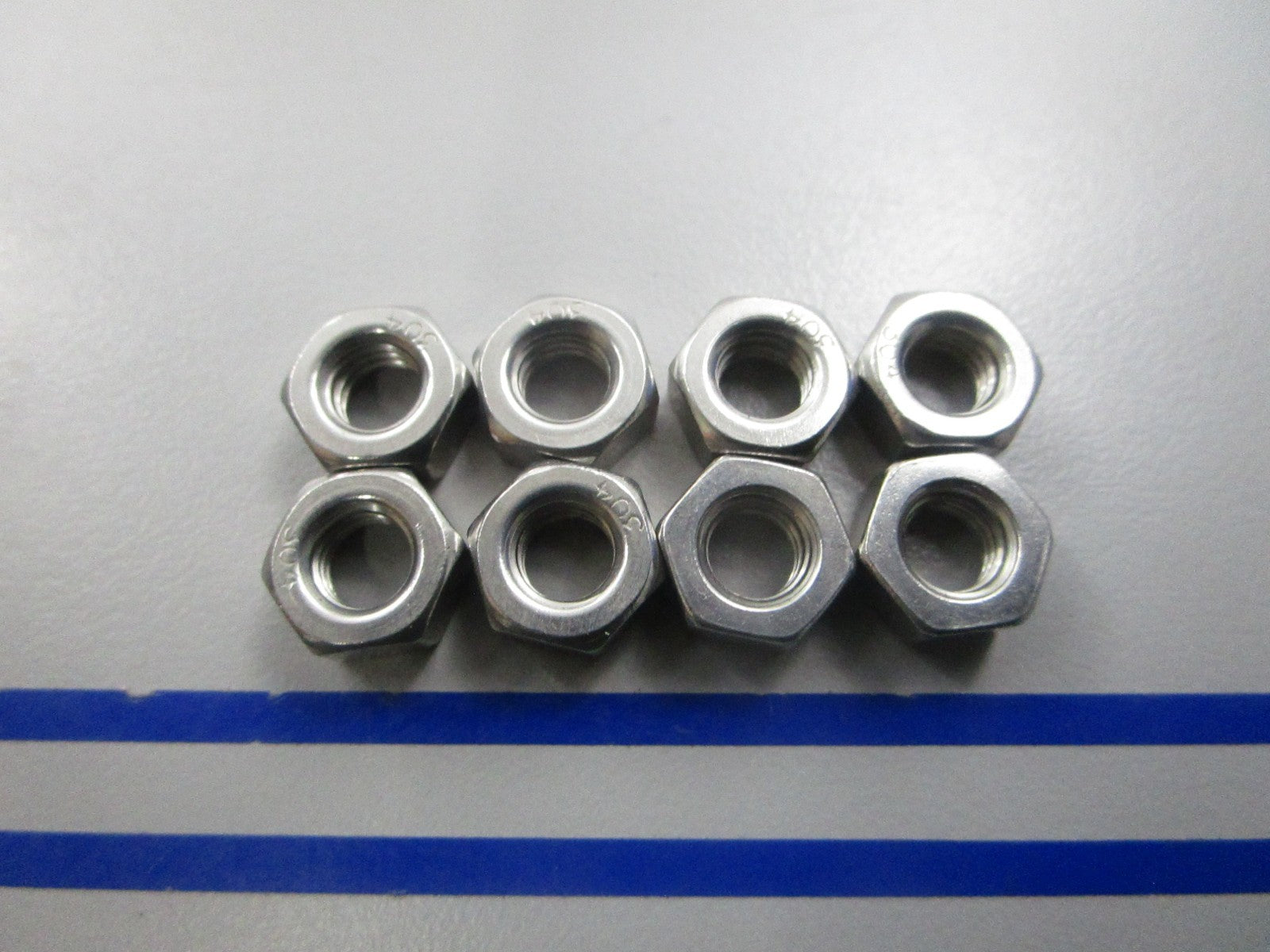 NEW OEM (LOT OF 8) 930103-0600 Tohatsu Nut 0810