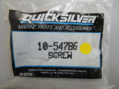 *NEW OEM* 0810 Mercury Quicksilver Screw 10-54786