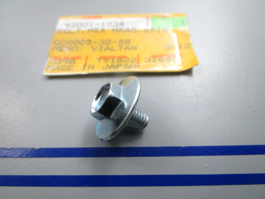 NEW OEM Kawasaki 92001-1034 6 x 10 Hexagon Head Bolt 0810