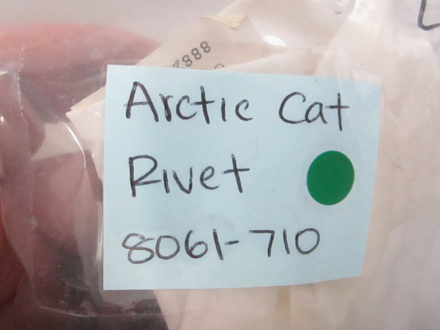 NEW OEM (LOT OF 5) 8061-710 Arctic Cat Rivet 0810