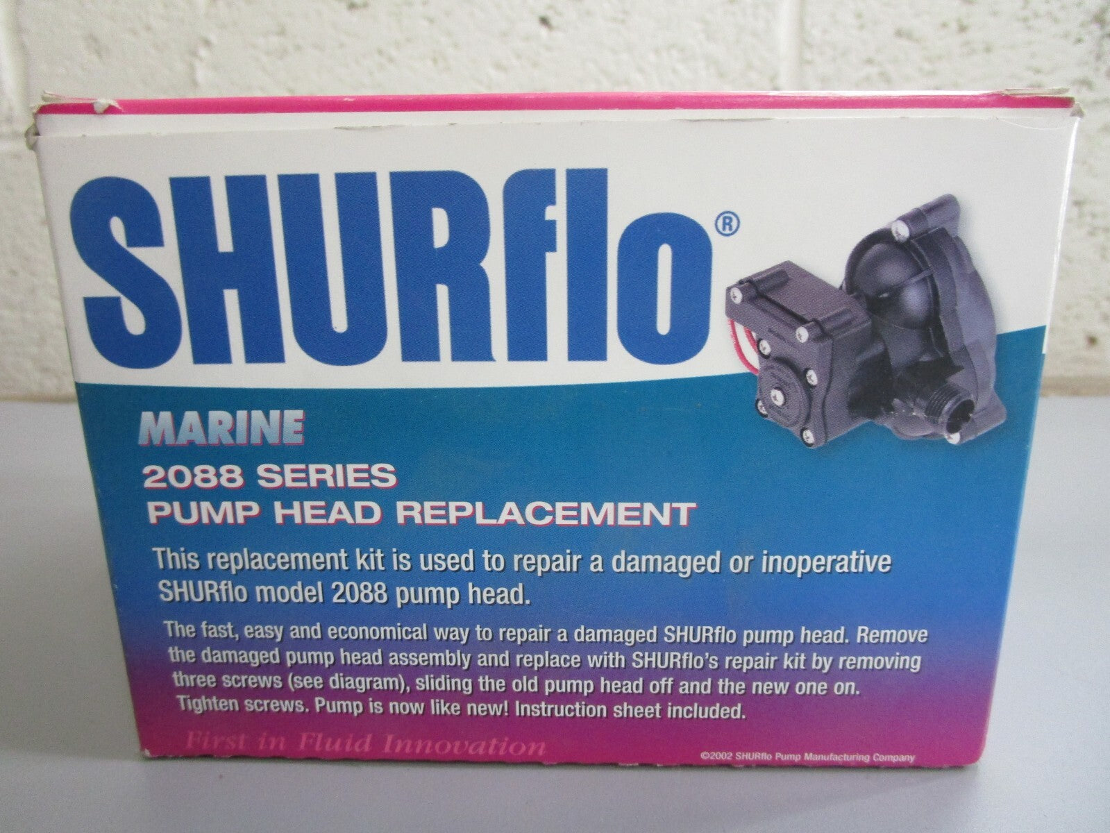 *NEW* 0820 SHURflo 2088 Series Pump Head Replacement 94-236-14