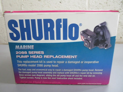 *NEW* 0820 SHURflo 2088 Series Pump Head Replacement 94-236-14