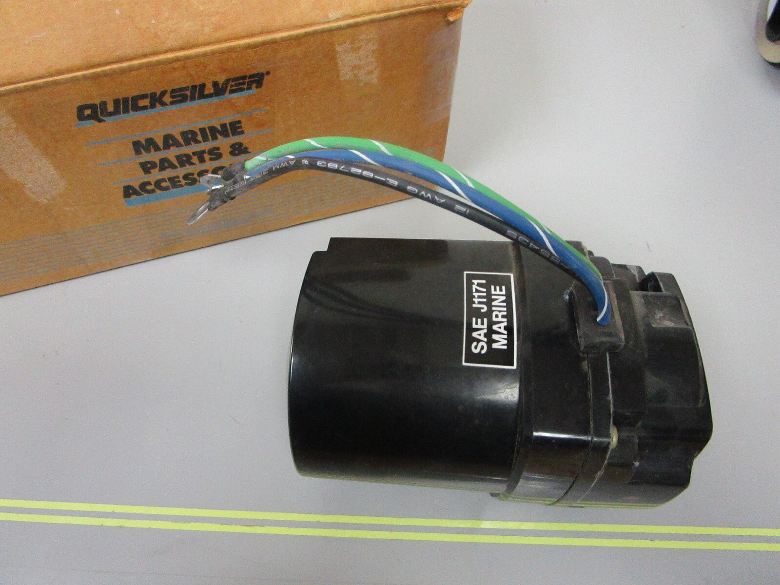 *NEW OEM* 0720 Mercury Quicksilver 3 Wire Trim Tilt Motor Assembly 17649T 891736