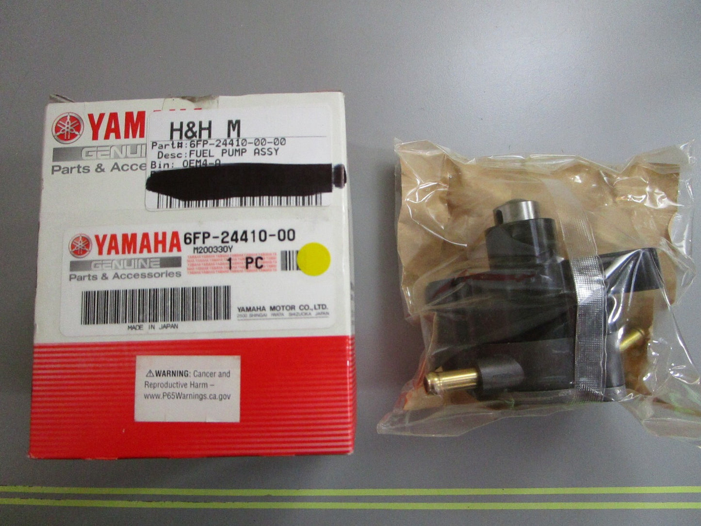 *NEW OEM* 0820 Yamaha Fuel Pump Assy 6FP-24410-00-00
