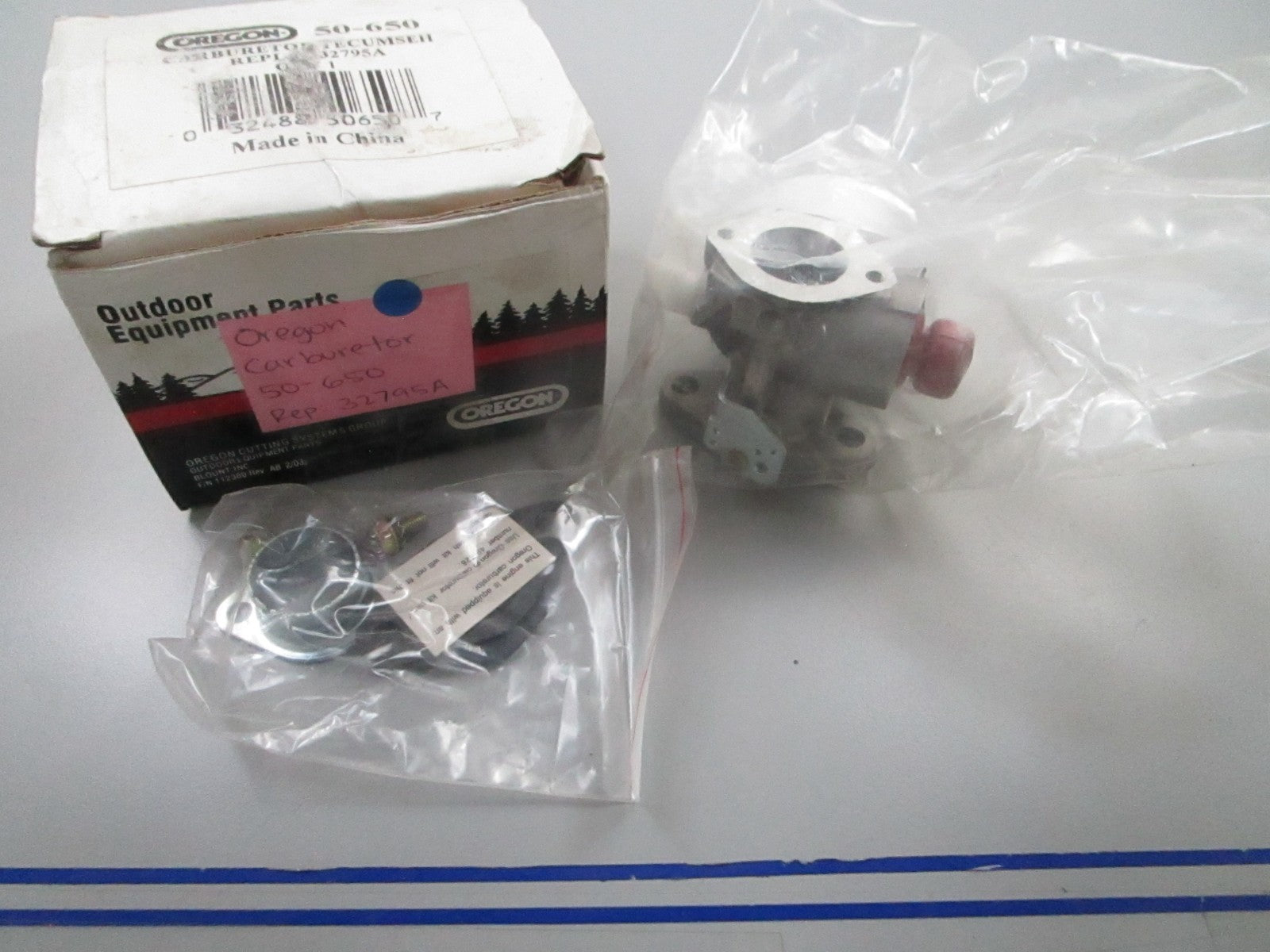 *NEW* 0810 Oregon Carburetor 50-650 Replaces: 32795A