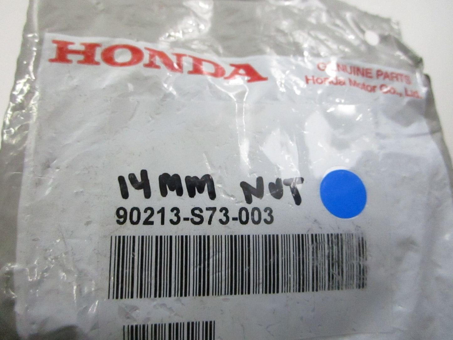 *NEW OEM* 0810 Honda 14mm Nut 90213-S73-003