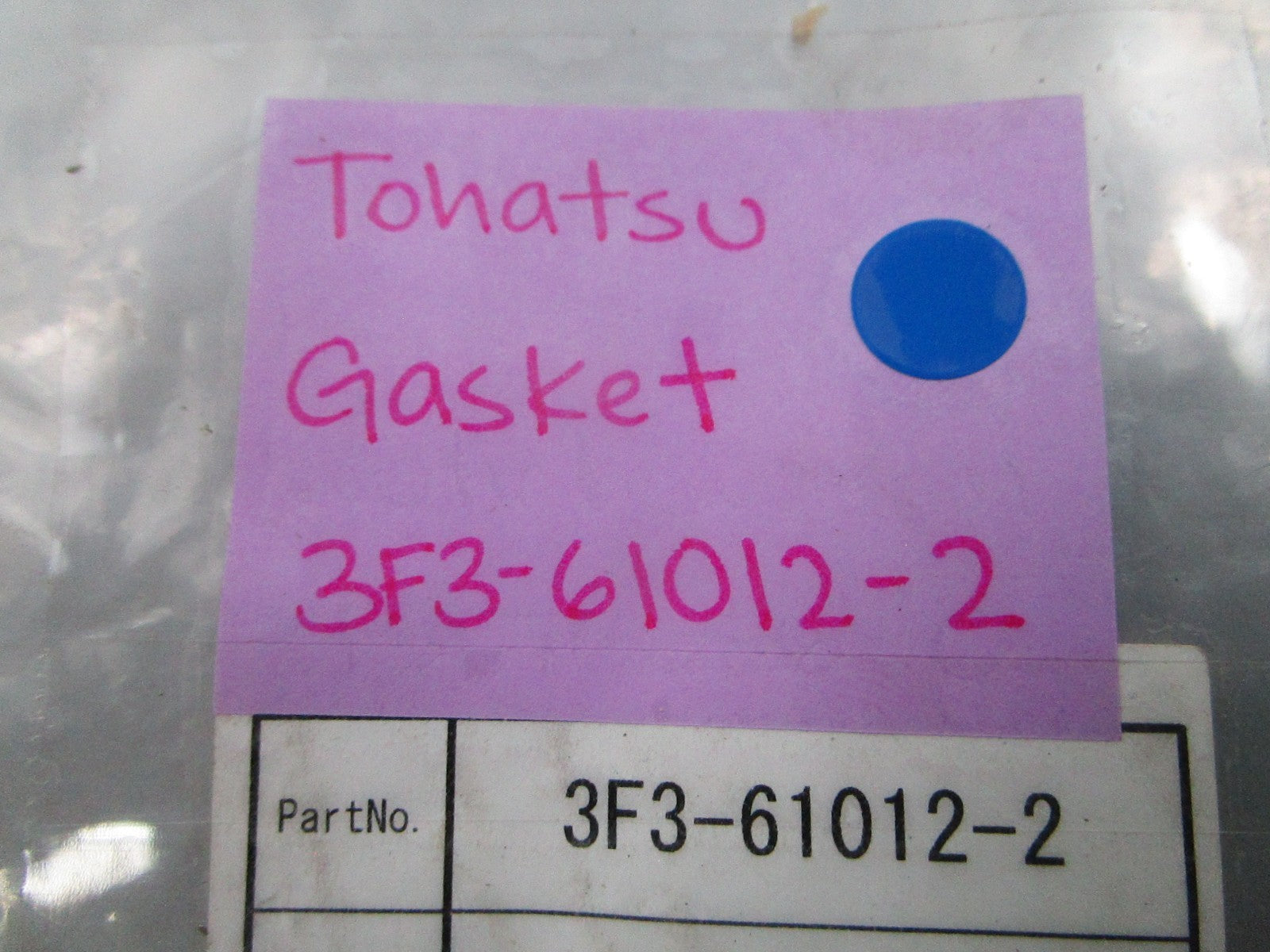 NEW OEM 3F3-61012-2 3F3610122 Tohatsu Gasket 0810