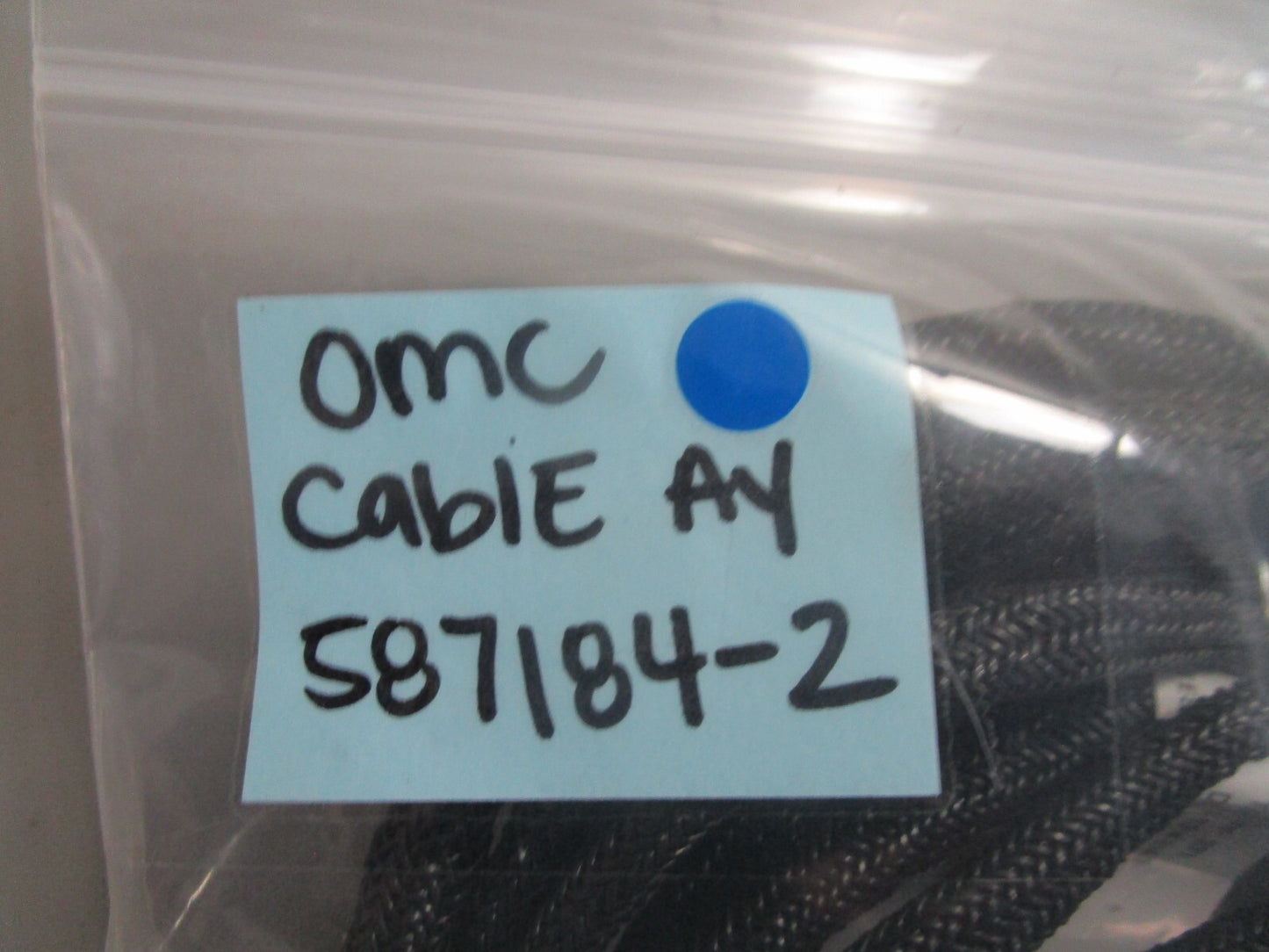 *NEW OEM* 0810 OMC Johnson Evinrude Cable Assembly 587184-2