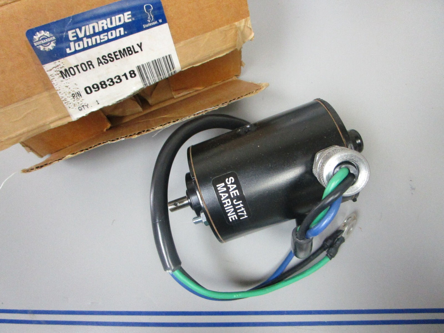 *NEW OEM* 0720 OMC Johnson Evinrude Trim Motor 983318 0983318